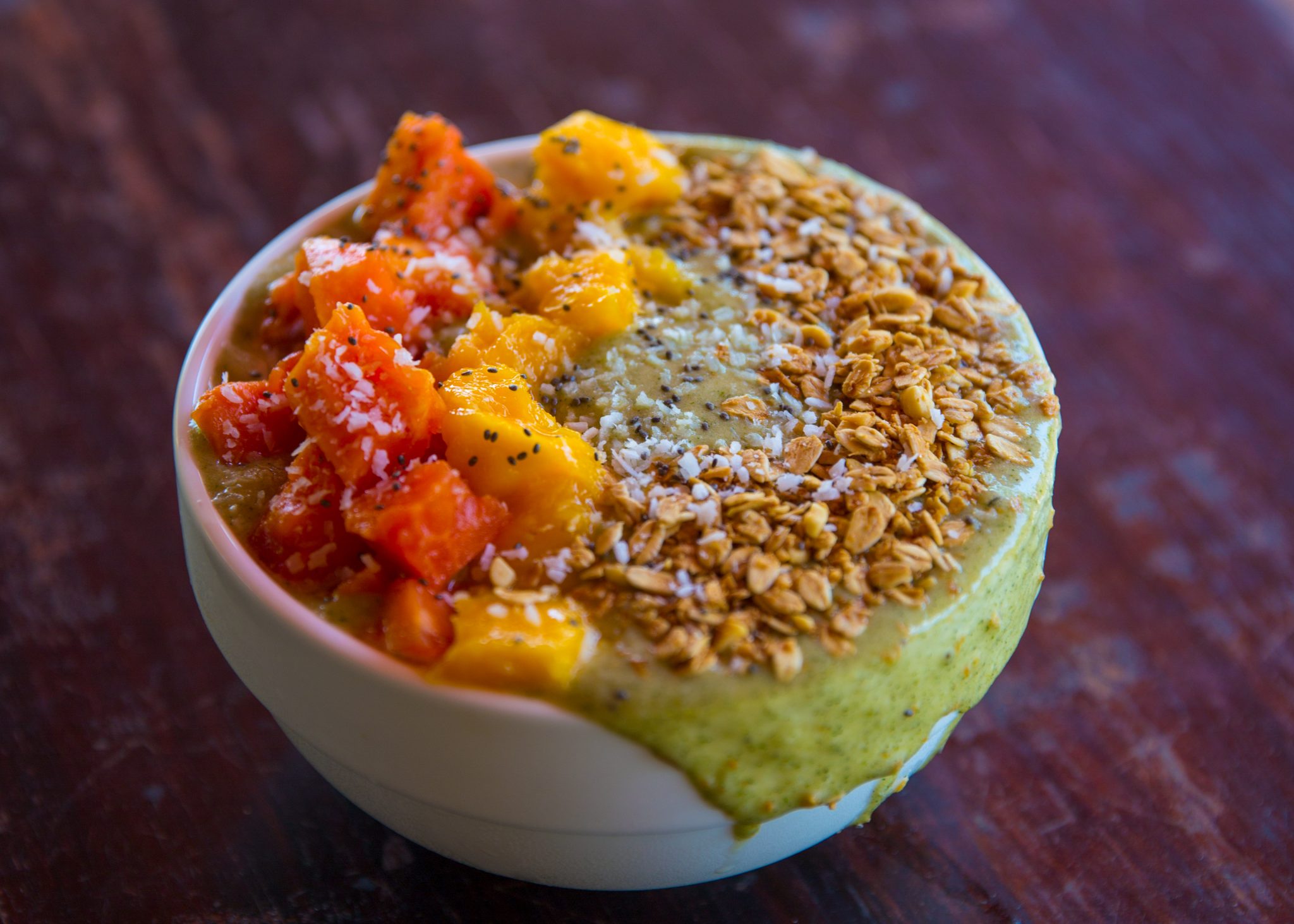 raw vegan ice-cream bowl